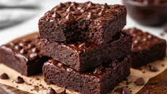 Čokoládové brownies bez mouky za 20 minut – ideální volba, když máte chuť na něco sladkého.